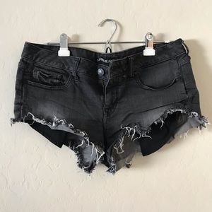 Express denim shorts